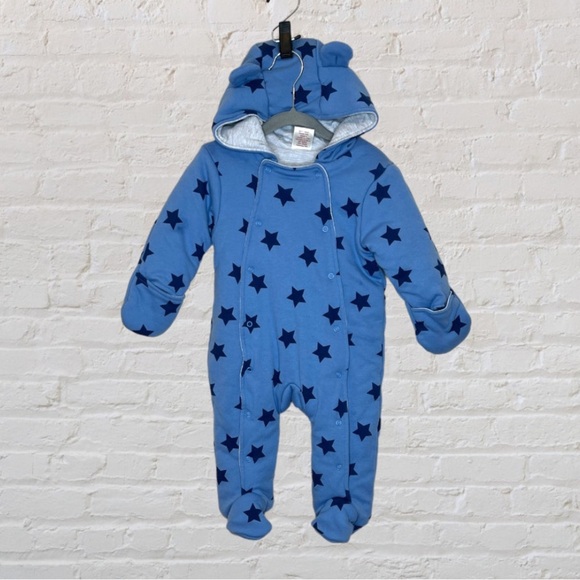 First Wish Thick Jersey Star Bunting Suit​ - Picture 1 of 1